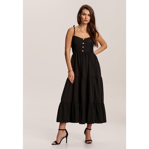Czarna Sukienka Aezlenne Renee M okazyjna cena Renee odzież
