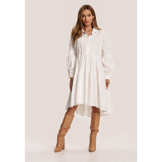 Biała Sukienka Zarinesha Renee L/XL Renee odzież