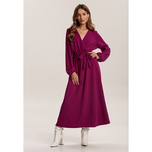 Fioletowa Sukienka Elrinneth Renee S/M Renee odzież