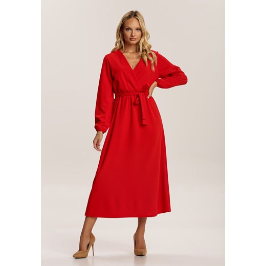 Czerwona Sukienka Elrinneth Renee S/M Renee odzież
