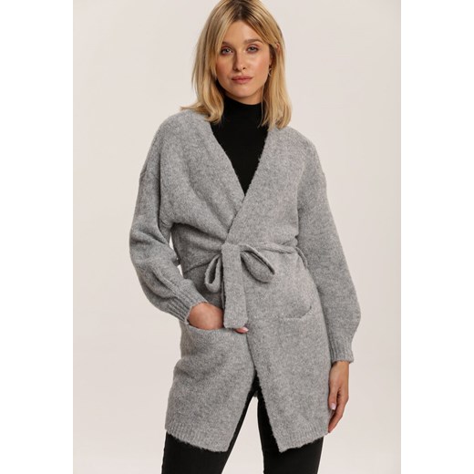 Sweter damski Renee Odzież Damska AF szary XVBY Sweter damski Renee Odzież Damska AF szary XVBY