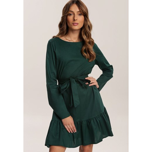 Zielona Sukienka Caskshade Renee S/M Renee odzież