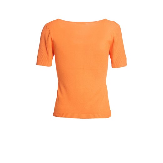 Pomarańczowa Bluzka Impenetrability Born2be S/M okazyjna cena Born2be Odzież