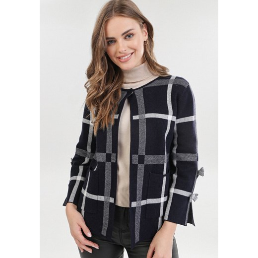 Sweter damski Born2be casual z okrągłym dekoltem Odzież Damska SH wielokolorowy MGJX Sweter damski Born2be casual z okrągłym dekoltem Odzież Damska SH wielokolorowy MGJX