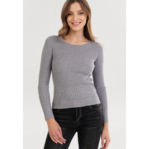 Born2be sweter damski Odzież Damska JG szary RCPC Born2be sweter damski Odzież Damska JG szary RCPC