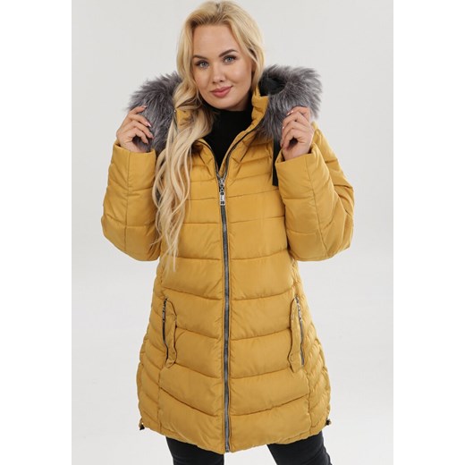 Born2be kurtka damska casual długa 