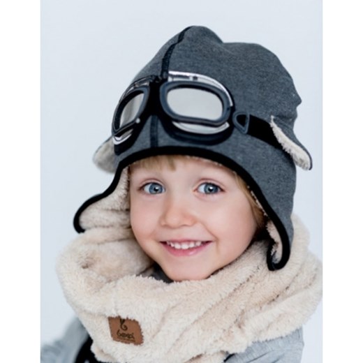 Czapka pilotka Dekster Bexa 6-12m showroom.pl