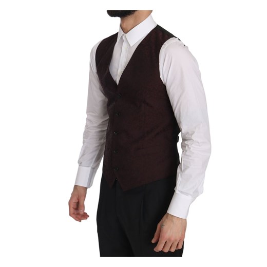 Brocade Slim Fit Vest Dolce & Gabbana IT44 | XS showroom.pl okazyjna cena