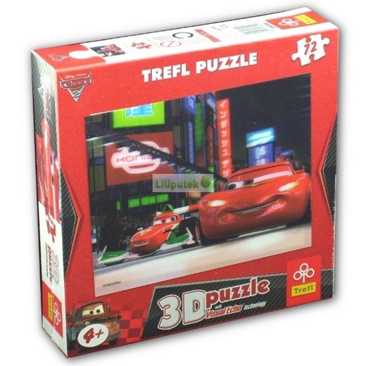 TREFL 72 EL.3D Cars 2 Zygzaki Francesco 