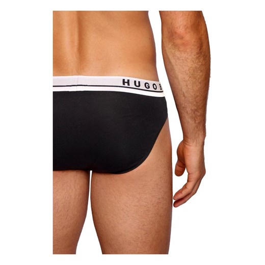 Logo stretch cotton briefs in pack of three Brief 3Pack 50438317 Hugo Boss M showroom.pl