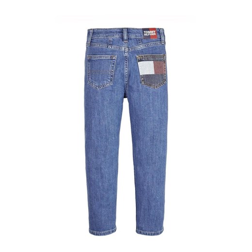 5-POCKET JEANS WITH LOGO PRINT ON THE BACK POCKET Tommy Hilfiger 16y wyprzedaż showroom.pl