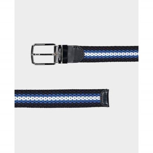 Reversible, adjustable belt in fabric Paul & Shark 100 cm wyprzedaż showroom.pl