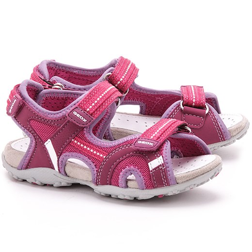 Junior Roxanne - Fuksjowe Canvasowe Sandały Dziecięce - J42D9A 05014 C8002 mivo-kids fioletowy buty na lato