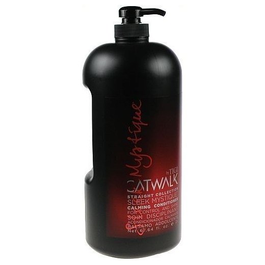 Tigi Catwalk Sleek Mystique Calming Conditioner 2000ml W Odżywka do włosów perfumy-perfumeria-pl czarny błyszczący