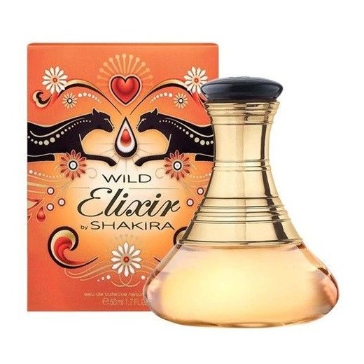Shakira Wild Elixir 50ml W Woda toaletowa perfumy-perfumeria-pl pomaranczowy woda toaletowa