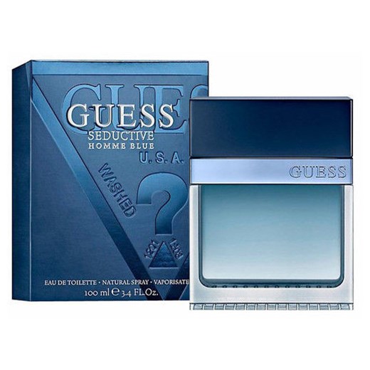 Guess Seductive Blue 50ml M Woda toaletowa perfumy-perfumeria-pl niebieski męskie