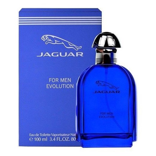 Jaguar for Men Evolution 100ml M Woda toaletowa perfumy-perfumeria-pl niebieski woda toaletowa