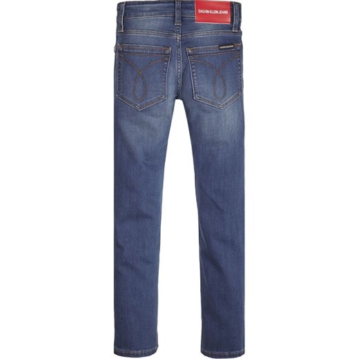 CALVIN KLEIN IB0IB00157 SLIM JEANS Boy DENIM MEDIUM BLUE Calvin Klein 14y okazyjna cena showroom.pl