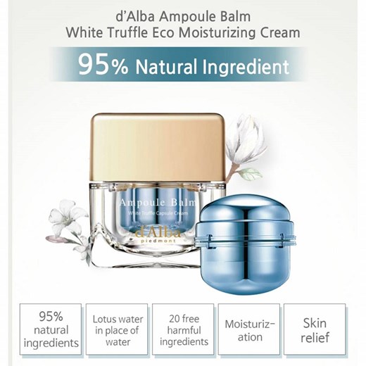 d'Alba White Truffle Eco Moisturizing Cream 50g D'alba larose