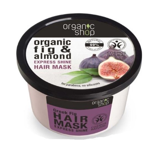 ORGANIC SHOP Maska do włosów z wyciągów organicznych z fig i migdałów , 250 ml Organic Shop larose