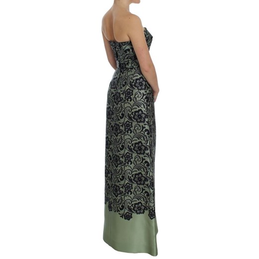 Floral Lace Silk Corset Maxi Dress Dolce & Gabbana XS - 40 IT okazja showroom.pl