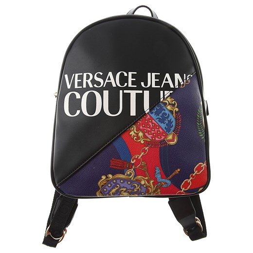 Versace Jeans Couture  Plecak dla Kobiet, czarny, Skóra, 2019 one size RAFFAELLO NETWORK