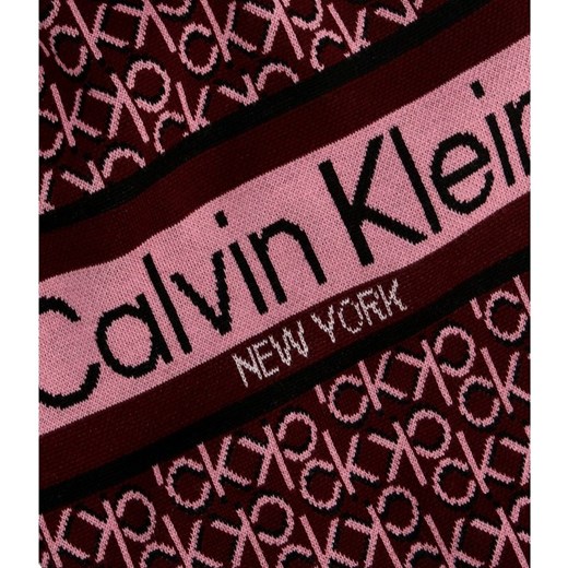 Szalik/chusta Calvin Klein młodzieżowy z napisem 