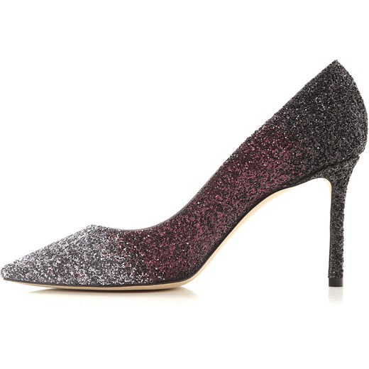 Jimmy Choo Czółenka oraz Szpilki Damskie, stalowy, Skóra brokatowa, 2019, 35.5 36 36.5 37 38 38.5 39 40 Jimmy Choo 36 RAFFAELLO NETWORK