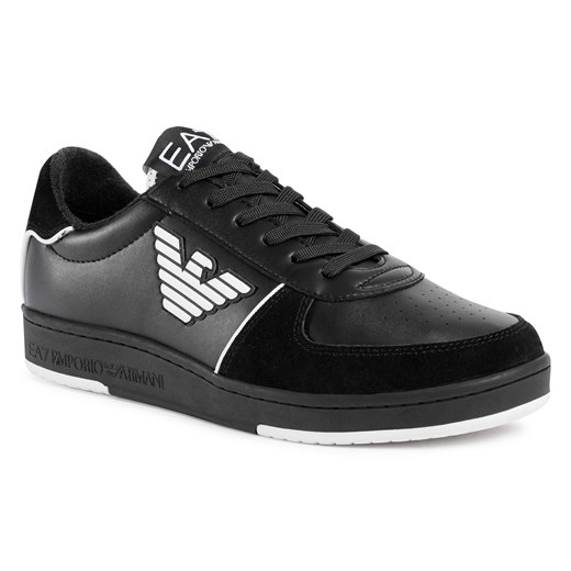 Sneakersy EA7 EMPORIO ARMANI - X8X073 XK176 A120 Black/White 45 1/3 eobuwie.pl