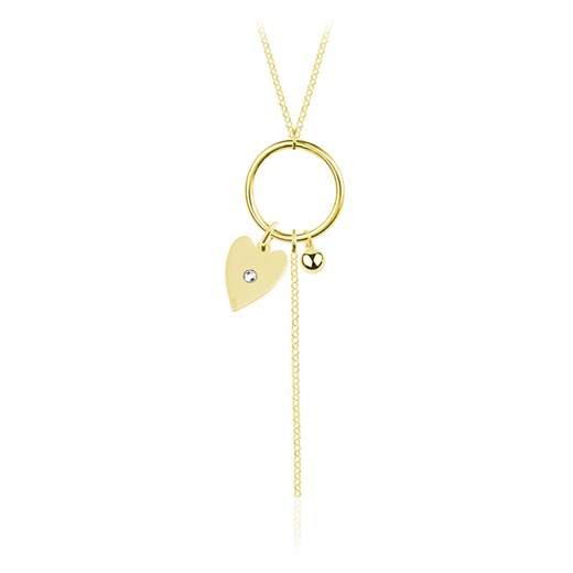 Naszyjnik łańcuszek Danielle - kryształ Swarovski® - 24k złocenie Lian Art Lian Art