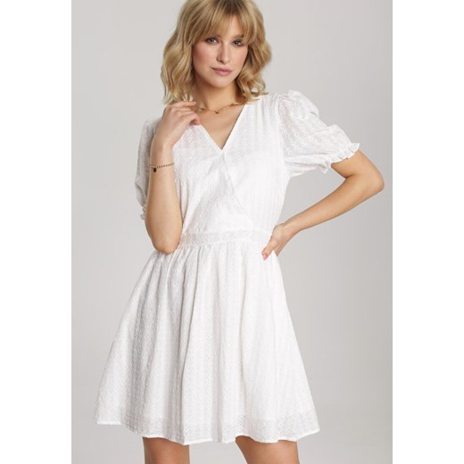 Biała Sukienka Criadone Renee L/XL Renee odzież