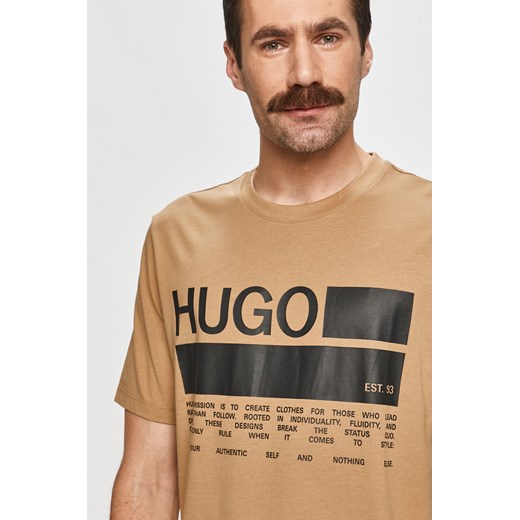 Hugo - T-shirt m okazja ANSWEAR.com