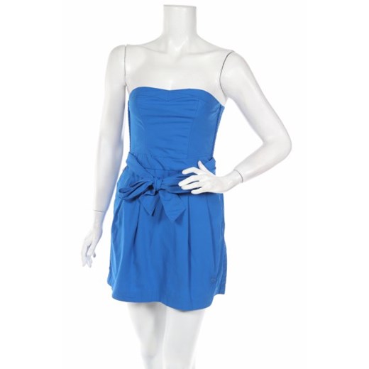 Sukienka Abercrombie & Fitch niebieska mini 
