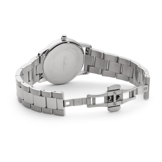 Srebrny zegarek Carlheim analogowy 