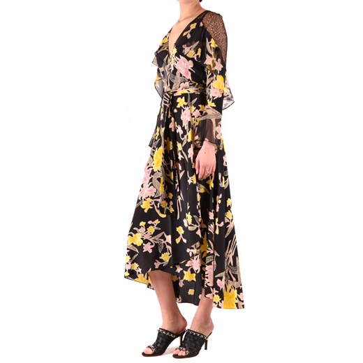 Sukienka Diane Von Furstenberg w kwiaty maxi wielokolorowa trapezowa 
