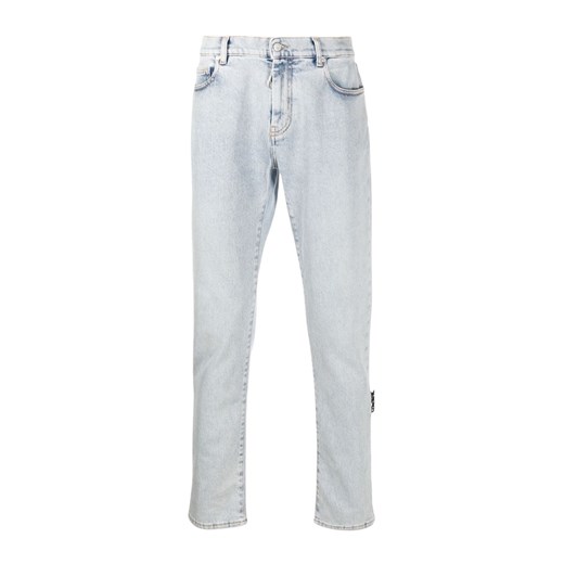 SKINNY JEANS Off White W33 showroom.pl