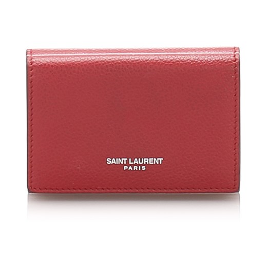 Small Wallet Leather Calf France Yves Saint Laurent Vintage ONESIZE showroom.pl