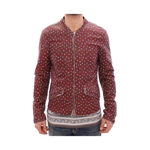 Leather Boxer Print Jacket Coat Dolce & Gabbana M wyprzedaż showroom.pl