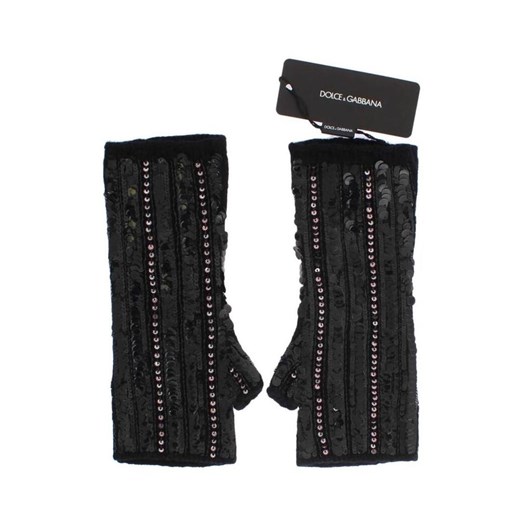 Cashmere Sequined Gloves Dolce & Gabbana L okazja showroom.pl