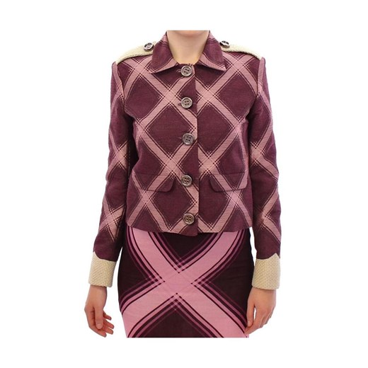 Checkered blazer jacket House Of Holland S showroom.pl okazyjna cena