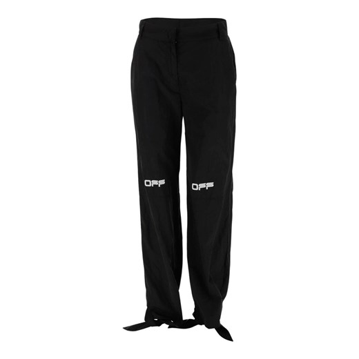 Sport trousers finished with Off logo Off White 40 IT okazja showroom.pl