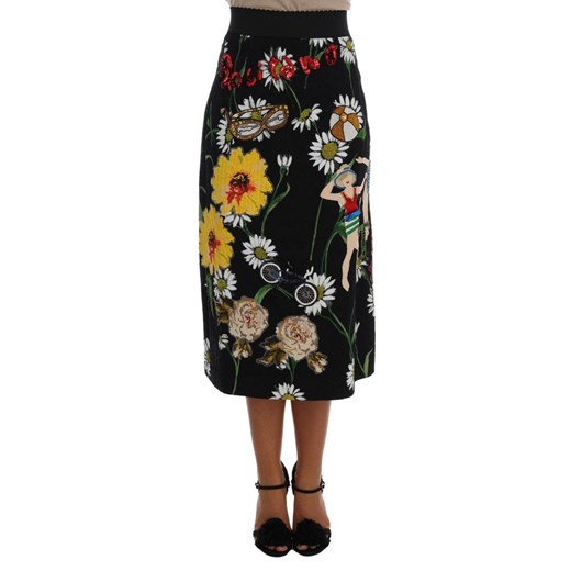 Daisy Brocade Skirt Dolce & Gabbana IT38 | XS wyprzedaż showroom.pl