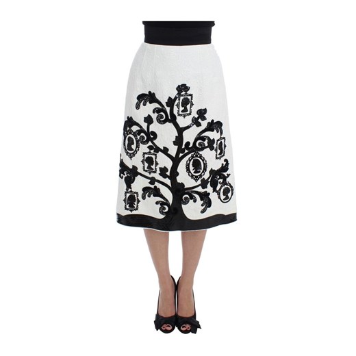 Floral Brocade Family Tree Skirt Dolce & Gabbana 40 IT wyprzedaż showroom.pl
