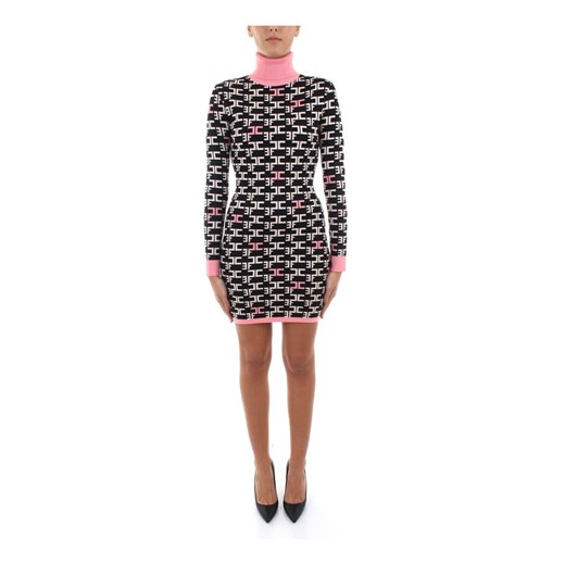AM47B06E2 Short dress Elisabetta Franchi S - 42 IT showroom.pl