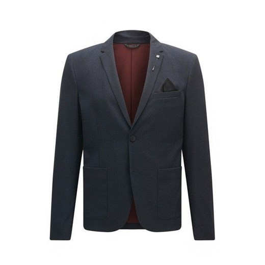 Slim fit jacket in brushed melange fabric Hugo Boss 50 showroom.pl