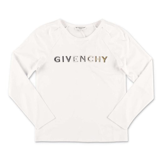 Logo detail cotton jersey t-shirt Givenchy 4y showroom.pl