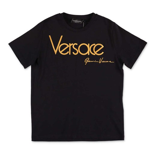 logo detail t-shirt Versace 8y showroom.pl