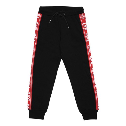 DIESEL 00J4K4 00YI8 PSUITA PANTS Boy BLACK Diesel 16y promocyjna cena showroom.pl