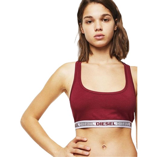 DIESEL 00SK86 0TAWA MILEY TOP TOP AND BODY LONGWEAR Women BORDEAUX Diesel XS wyprzedaż showroom.pl
