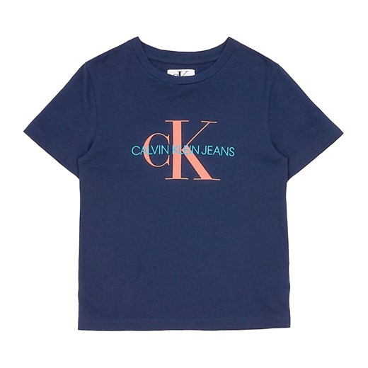 CALVIN KLEIN IB0IB00213 MONOGRAM TEE T SHIRT AND TANK Unisex Boys PEACOAT Calvin Klein 8y promocja showroom.pl